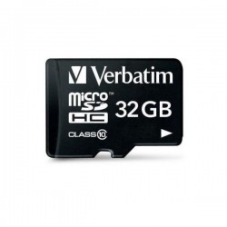 VERBATIM MICRO SDHC -32GB- CLASS 10+ ADAT. S