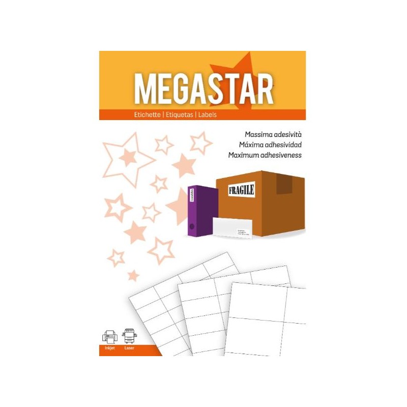 MEGASTAR CF3200 ETICHETTE 47.5X35