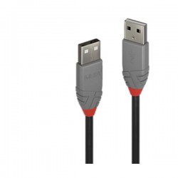 Lindy CAVO USB 2.0 TIPO A/A ANTHRA , 3M
