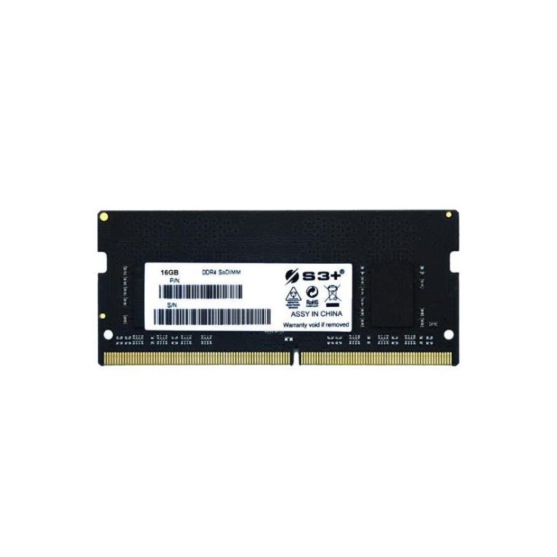 S3PLUS 16GB S3+ SODIMM DDR4 NON-